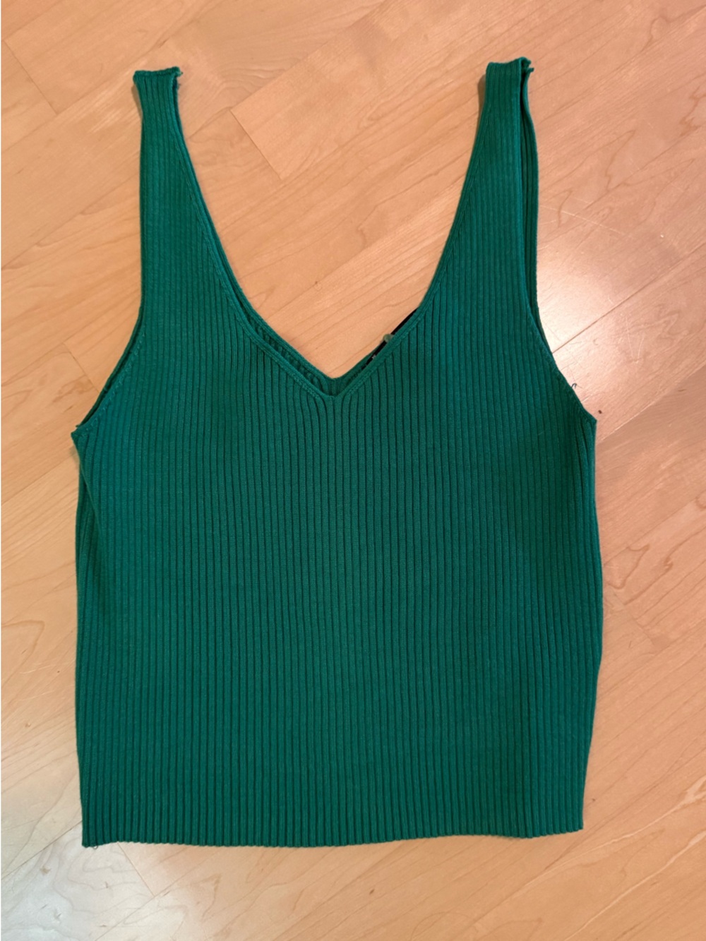 Ribbed Sweater Tank Top
